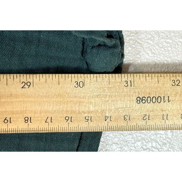 Acacia Swimwear Olive Green Oahu Oversized Dress Coverup Women's Medium - Picture 9 of 9